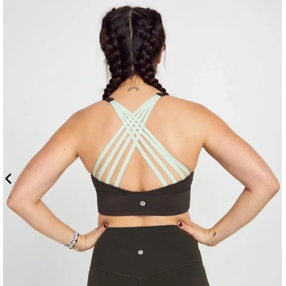 NWOT lululemon Free to be Moved Bra Soulcycle - Picture 3 of 3